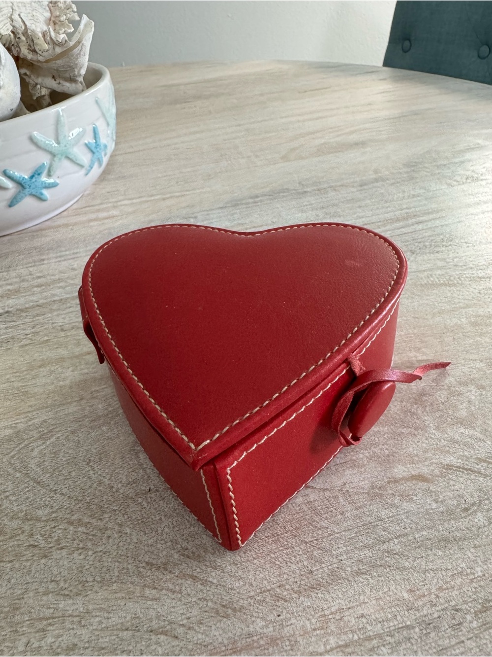 Brighton Red Heart Jewelry Case